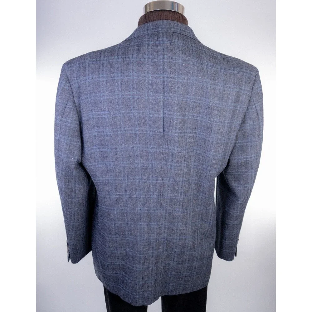 Joseph Abboud NORDSTROM Sport Coat Blazer Sz 43R Silk-Wool Two Button Jacket